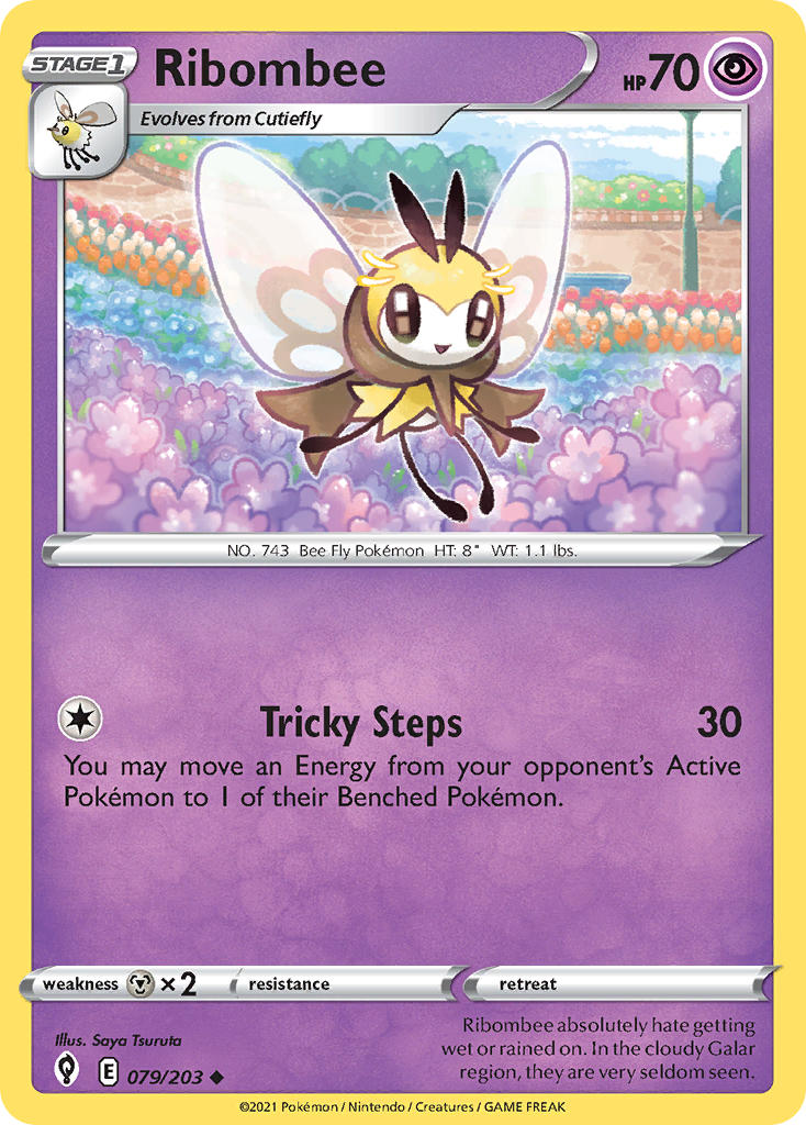 Ribombee - Evolving Skies (Uncommon) [EVS-079] English / Near Mint / Normal