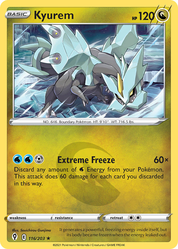 Kyurem - Evolving Skies (Holo Rare) [EVS-116] English / Near Mint / Normal