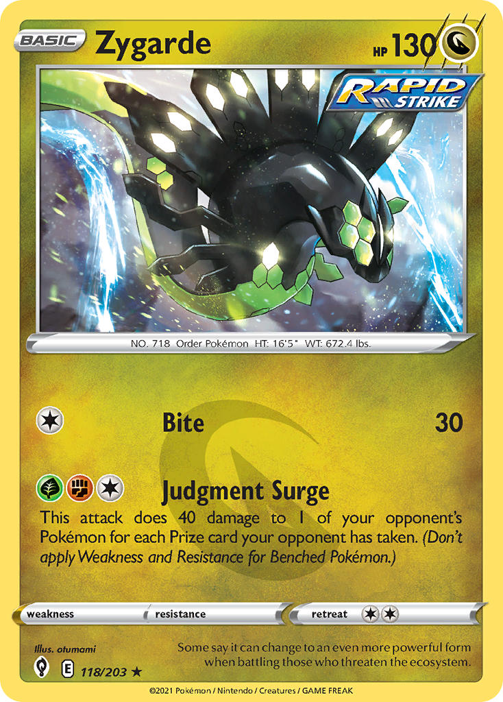 Zygarde - Evolving Skies (Holo Rare) [EVS-118] English / Near Mint / Normal