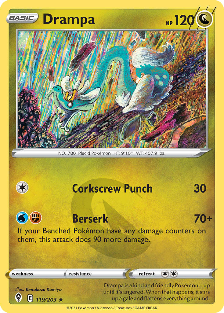 Drampa - Evolving Skies (Rare) [EVS-119] English / Near Mint / Normal