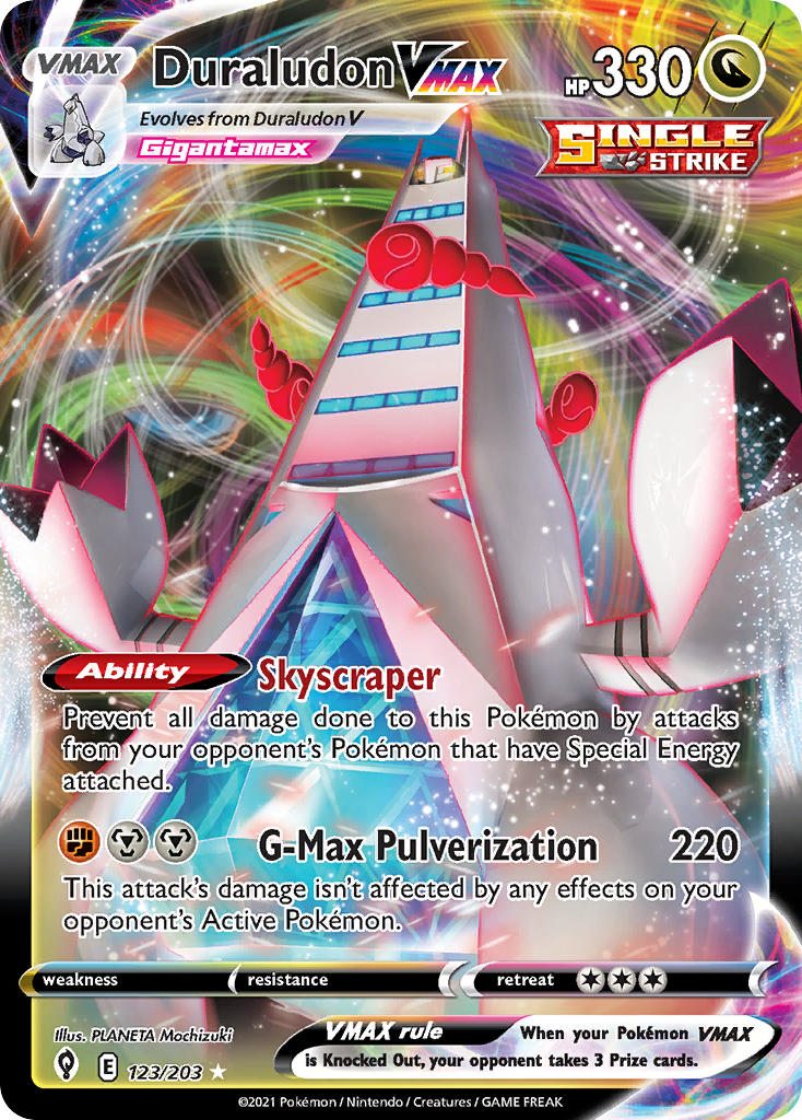 Duraludon VMAX - Evolving Skies (Ultra Rare) [EVS-123] English / Near Mint / Normal