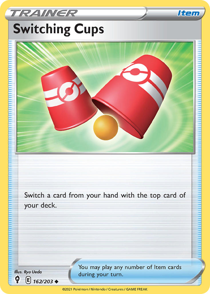 Switching Cups - Evolving Skies (Uncommon) [EVS-162] English / Near Mint / Normal