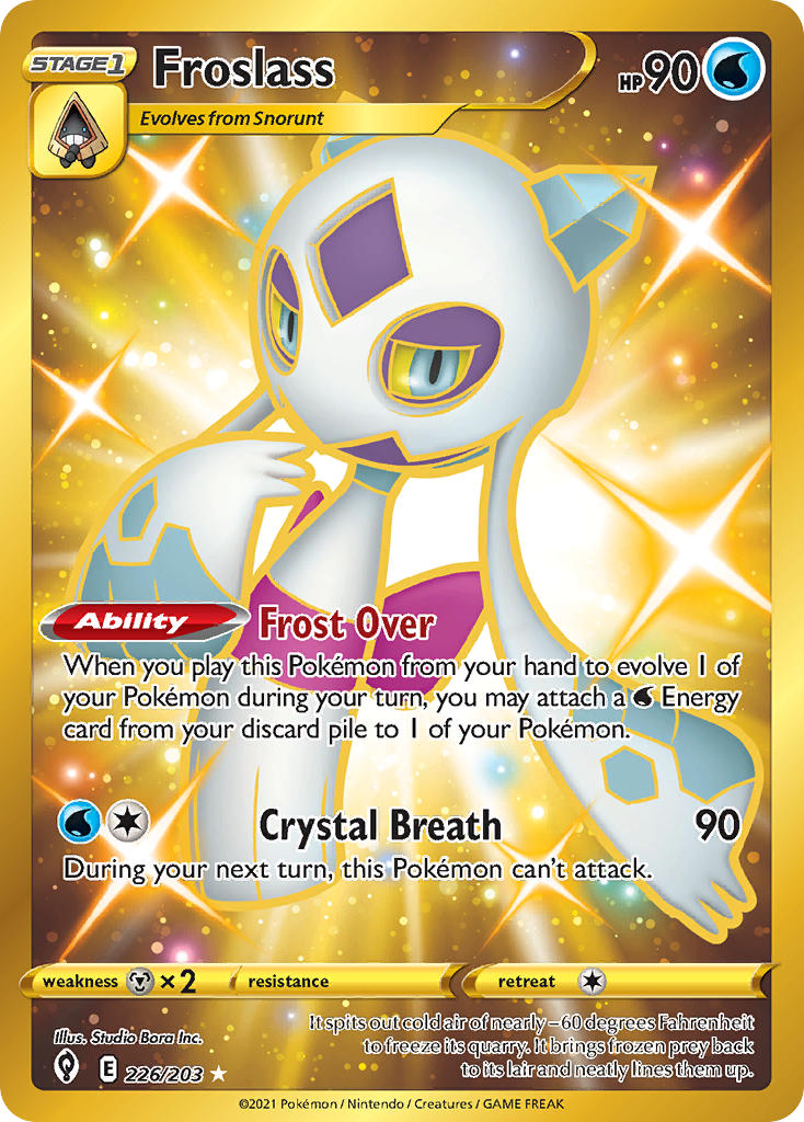 Froslass - Evolving Skies (Secret Rare) [EVS-226] English / Near Mint / Normal