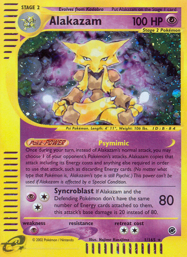 Alakazam - Expedition Base Set (Holo Rare) [1] Kortspil