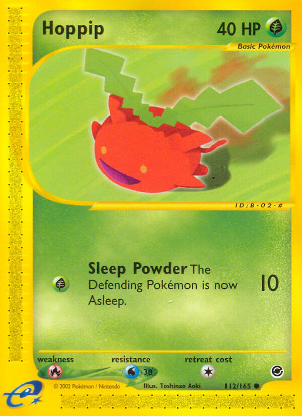 Hoppip⁣ - Expedition Base Set⁣ (Common)⁣ [112] English / Light Played / Normal