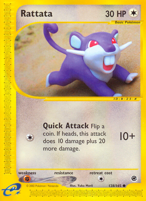 Rattata⁣ - Expedition Base Set⁣ (Common)⁣ [128] English / Excellent / Normal