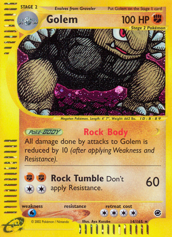 Golem - Expedition Base Set (Holo Rare) [14] Kortspil