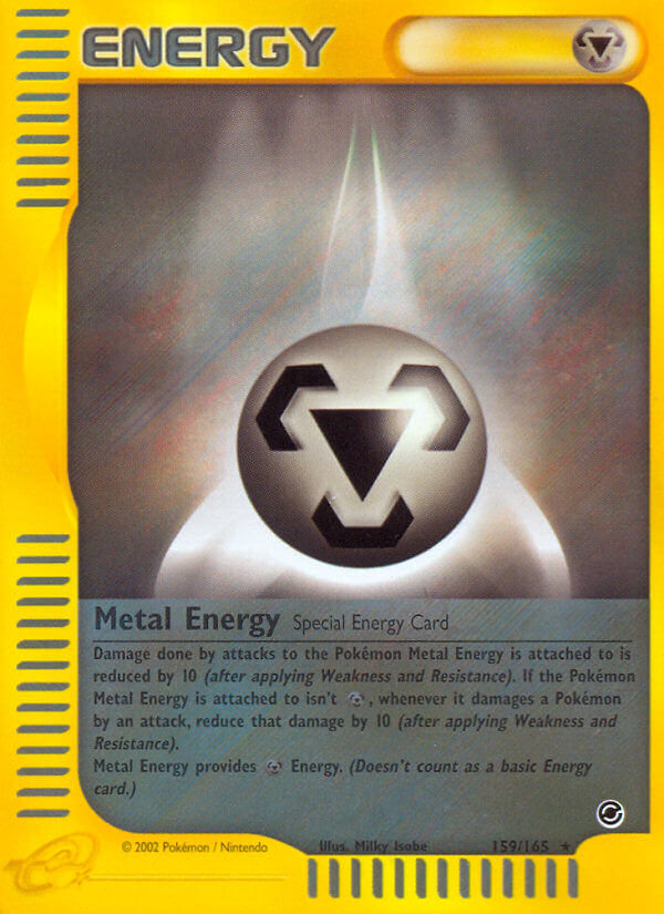 Metal Energy⁣ - Expedition Base Set⁣ (Rare)⁣ [159] English / Excellent / Normal