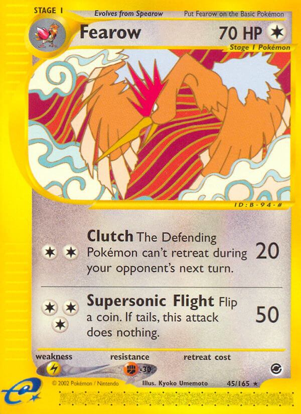 Fearow⁣ - Expedition Base Set⁣ (Rare)⁣ [45] English / Good / Reverse-Holo Normal