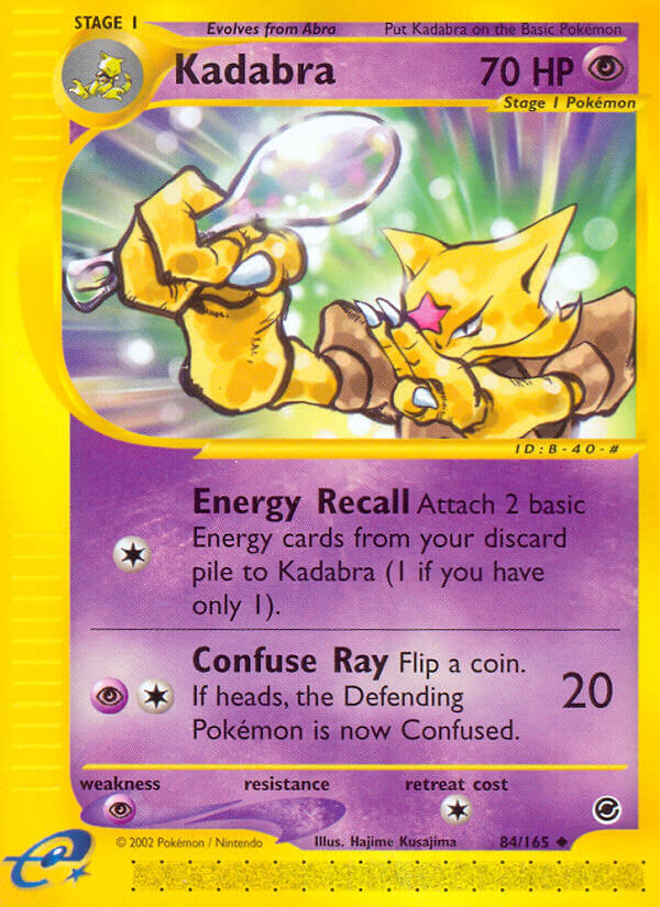 Kadabra⁣ - Expedition Base Set⁣ (Uncommon)⁣ [84] English / Good / Normal