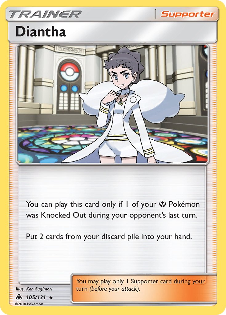 Diantha - Forbidden Light (Holo Rare) [FLI-105] English / Near Mint / Normal