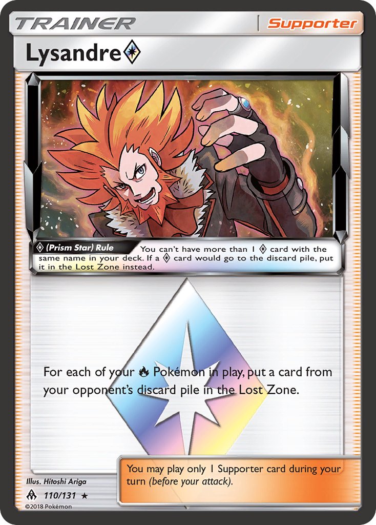 Lysandre Prism - Forbidden Light (Holo Rare) [FLI-110] English / Near Mint / Normal