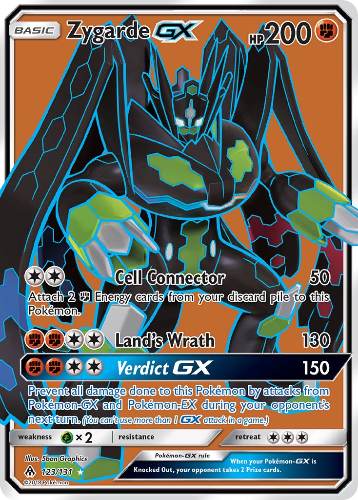 Zygarde GX - Forbidden Light (Ultra Rare) [FLI-123] English / Near Mint / Normal