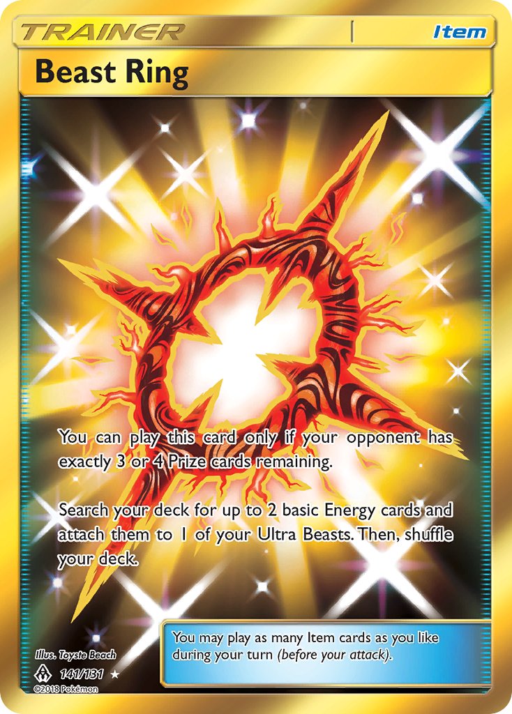 Beast Ring - Forbidden Light (Secret Rare) [FLI-141] English / Near Mint / Normal