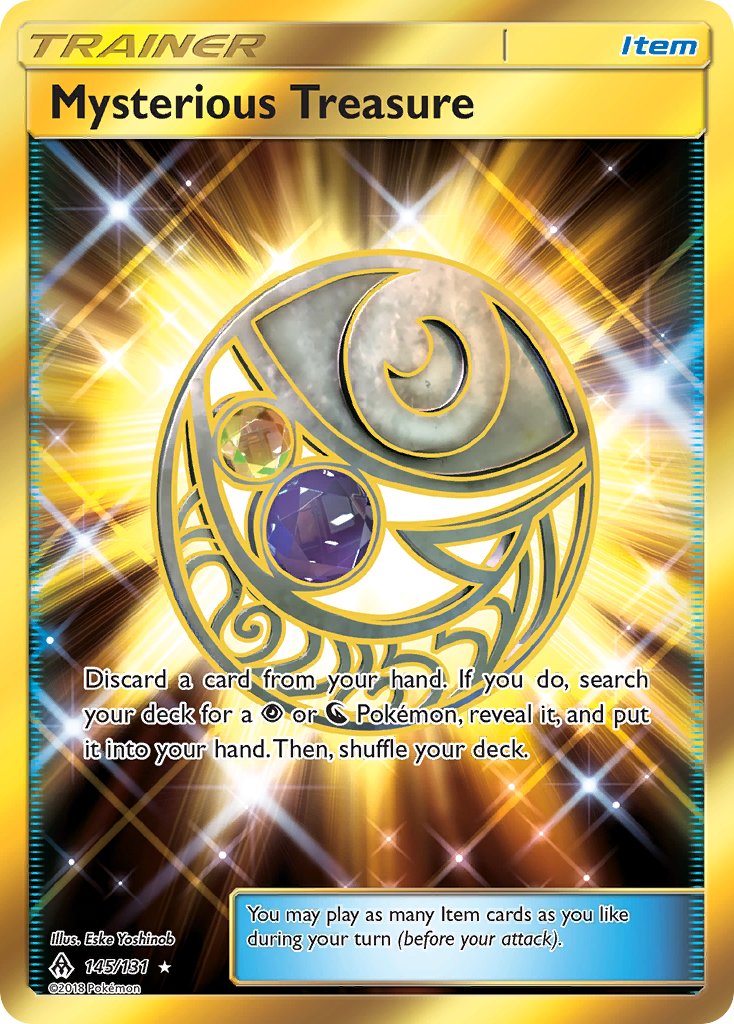 Mysterious Treasure - Forbidden Light (Secret Rare) [FLI-145] English / Near Mint / Normal