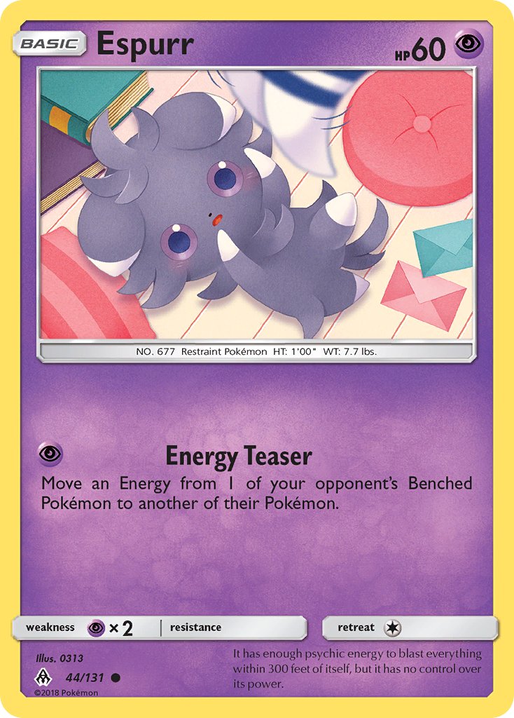 Espurr - Forbidden Light (Common) [FLI-44] English / Near Mint / Normal