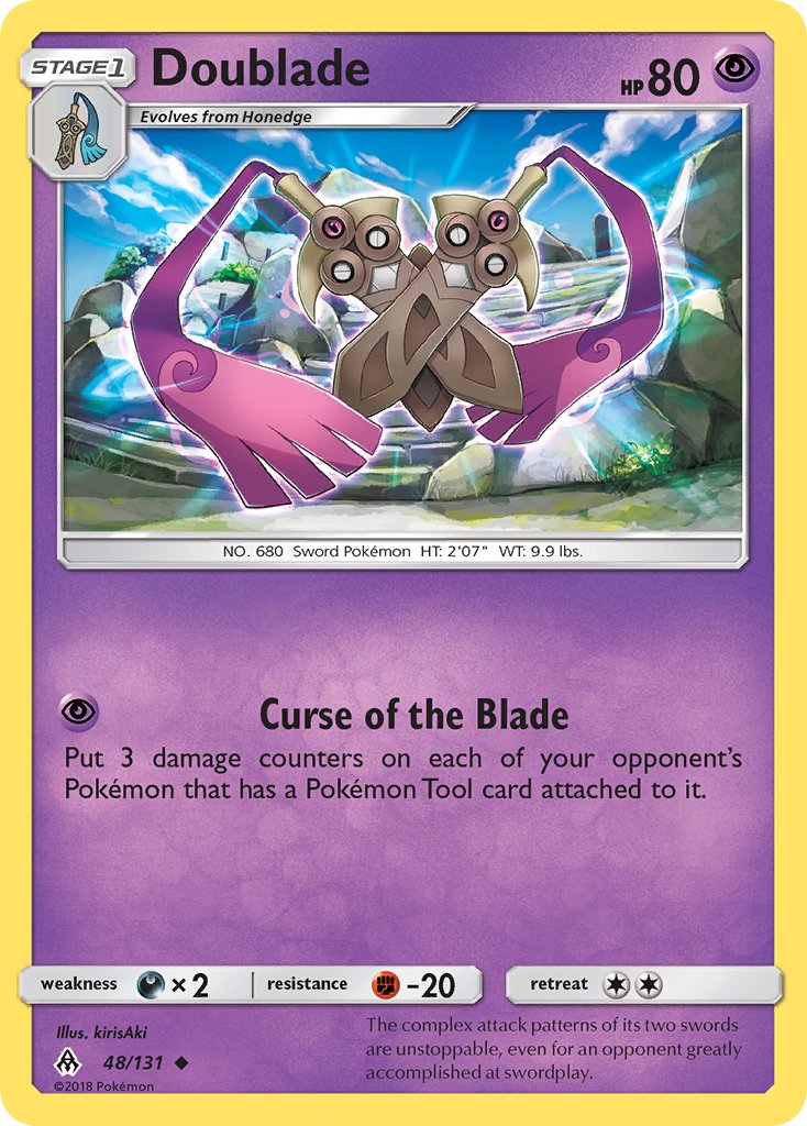 Doublade - Forbidden Light (Uncommon) [FLI-48] English / Near Mint / Normal