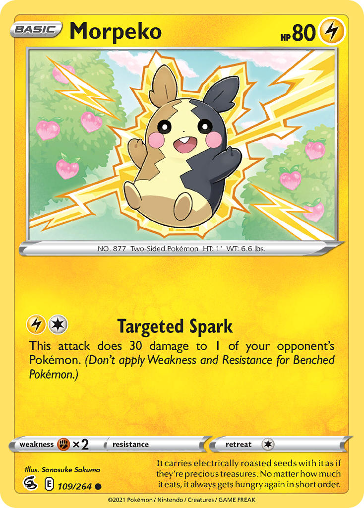 Morpeko - Fusion Strike (Common) [FST-109] English / Near Mint / Normal