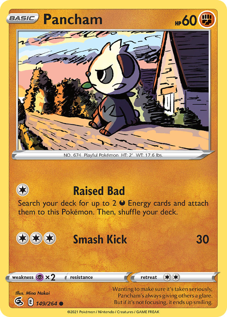 Pancham - Fusion Strike (Common) [FST-149] English / Near Mint / Normal