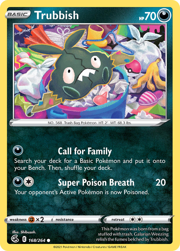 Trubbish - Fusion Strike (Common) [FST-168] English / Near Mint / Normal
