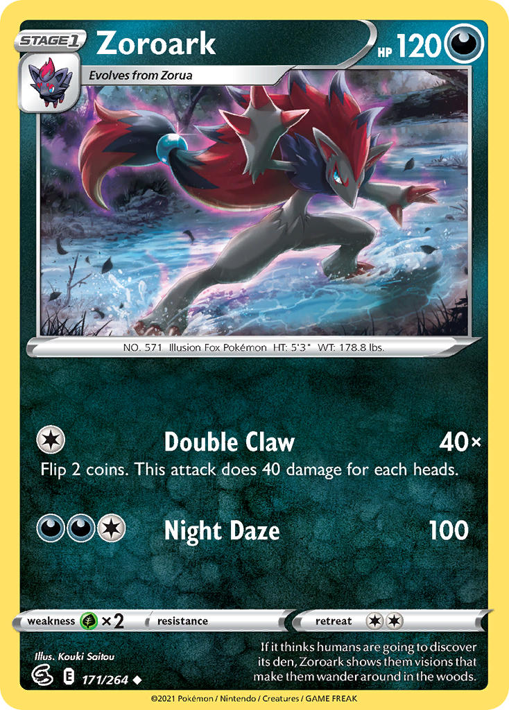Zoroark - Fusion Strike (Uncommon) [FST-171] English / Near Mint / Normal