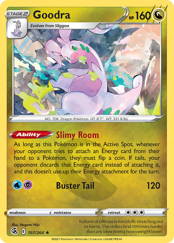 Goodra - Fusion Strike (Rare) [FST-197] English / Near Mint / Normal