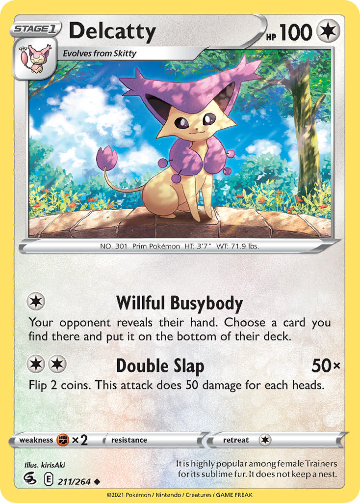 Delcatty - Fusion Strike (Uncommon) [FST-211] English / Near Mint / Normal