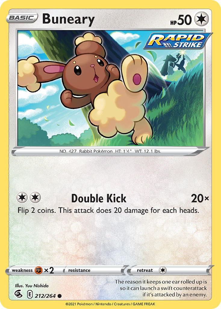 Buneary - Fusion Strike (Common) [FST-212] English / Near Mint / Normal