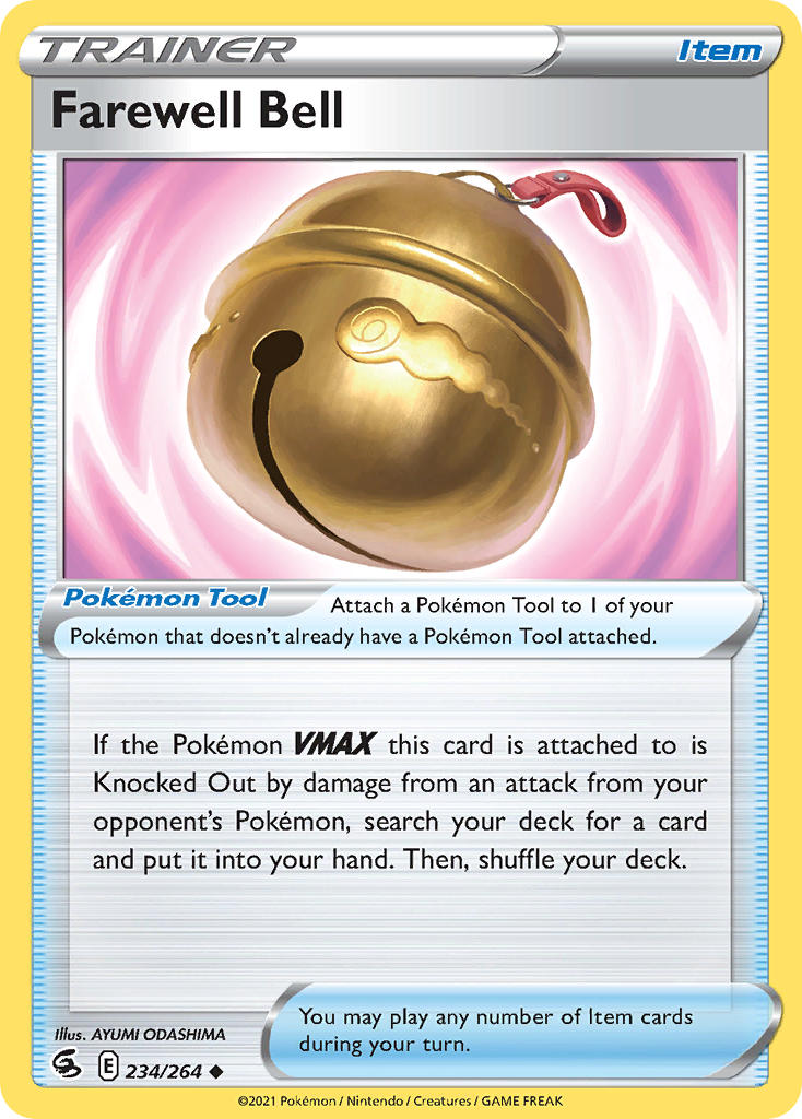 Farewell Bell - Fusion Strike (Uncommon) [FST-234] English / Near Mint / Normal