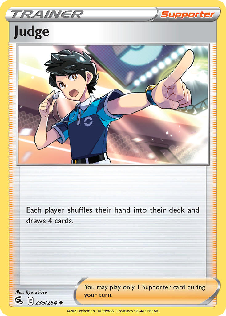 Judge - Fusion Strike (Uncommon) [FST-235] English / Near Mint / Normal