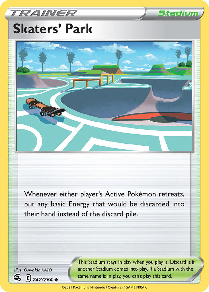 Skaters' Park - Fusion Strike (Uncommon) [FST-242] English / Near Mint / Normal