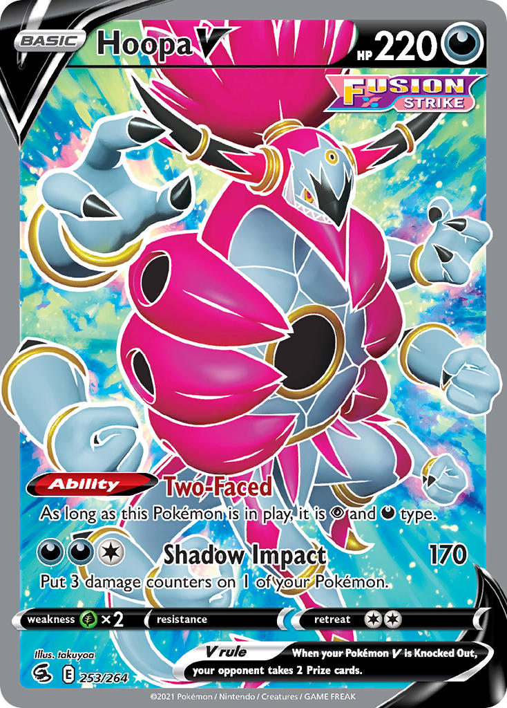 Hoopa V - Fusion Strike (Ultra Rare) [FST-253] English / Near Mint / Normal
