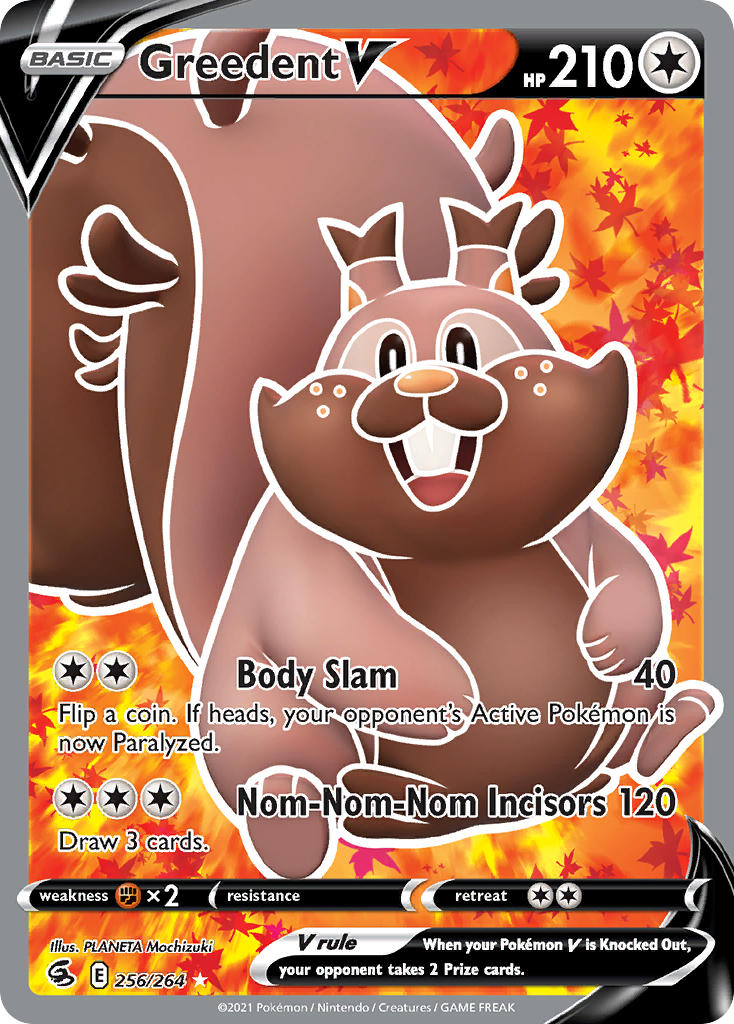 Greedent V - Fusion Strike (Ultra Rare) [FST-256] English / Near Mint / Normal