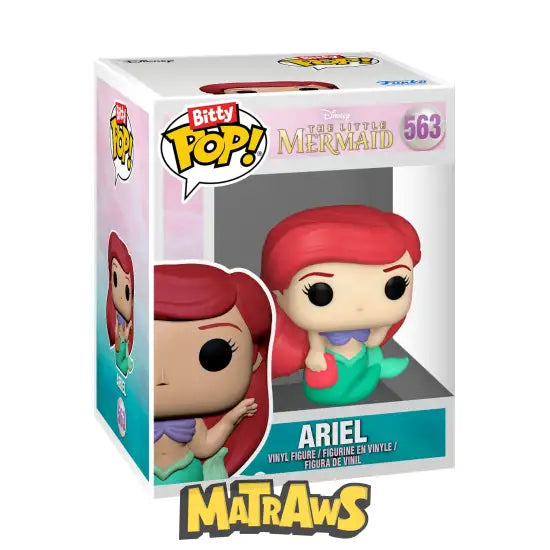 Funko Bitty Pop! - Disney Princesses: Ariel 4-Pack Action- Og Legetøjsfigurer