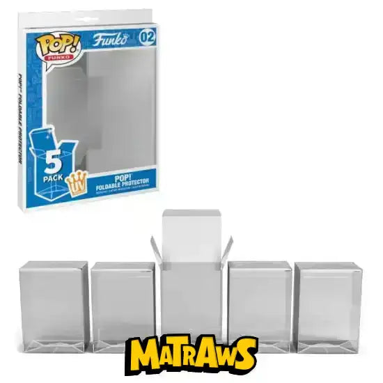 Funko POP! 5-Pack Foldable UV Protectors Dukker og actionfigurer – tilbehør Funko POP! 