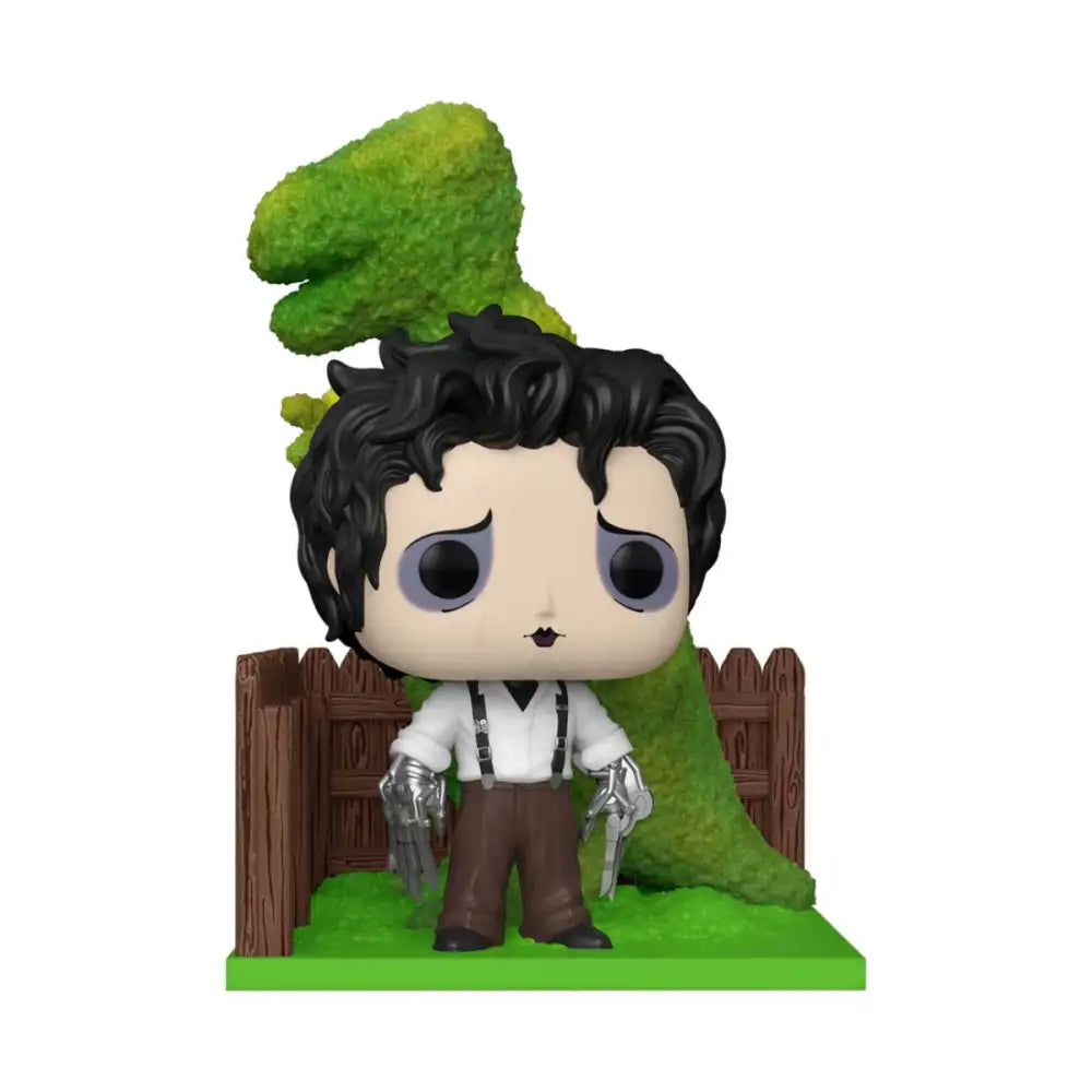 Funko POP! Deluxe - Edward Scissorhands with Dinosaur Shrub