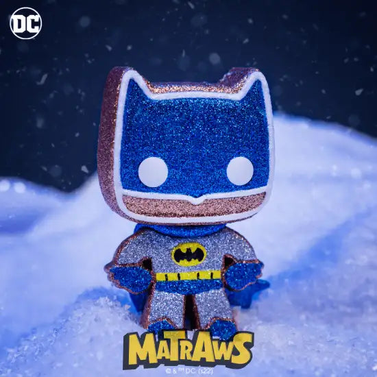 Funko Pop! - Gingerbread Batman Exclusive (Diamond Glitter) #444 Action- Og Legetøjsfigurer