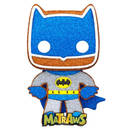 Funko Pop! - Gingerbread Batman Exclusive (Diamond Glitter) #444 Action- Og Legetøjsfigurer