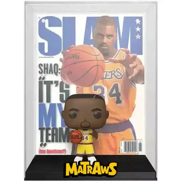 Funko POP! - NBA Cover: Shaquille O'Neil (SLAM Magazine) #02 Action- og legetøjsfigurer Funko POP! 