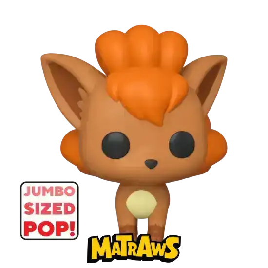 Funko POP! - Pokémon: Vulpix (Supersized) #599 Action- og legetøjsfigurer Funko POP! 