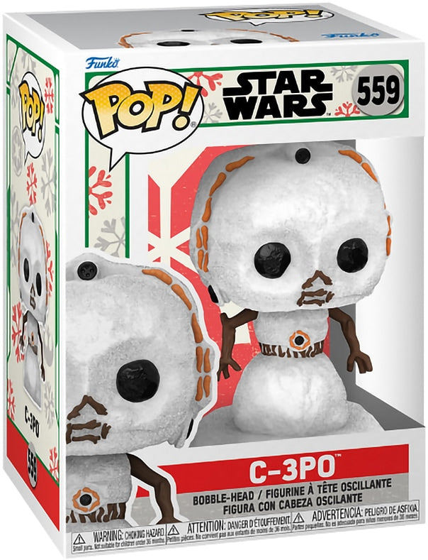 Funko POP! - Star Wars: C-3PO (Holiday) #559 Figur