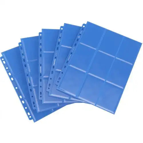 GameGenic: 18-Pocket Pages (10 stk. ) - Mappelommer Kortspil – tilbehør GameGenic Blue 