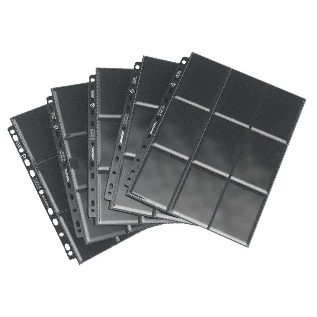 GameGenic: 18-Pocket Pages (10 stk.) - Mappelommer