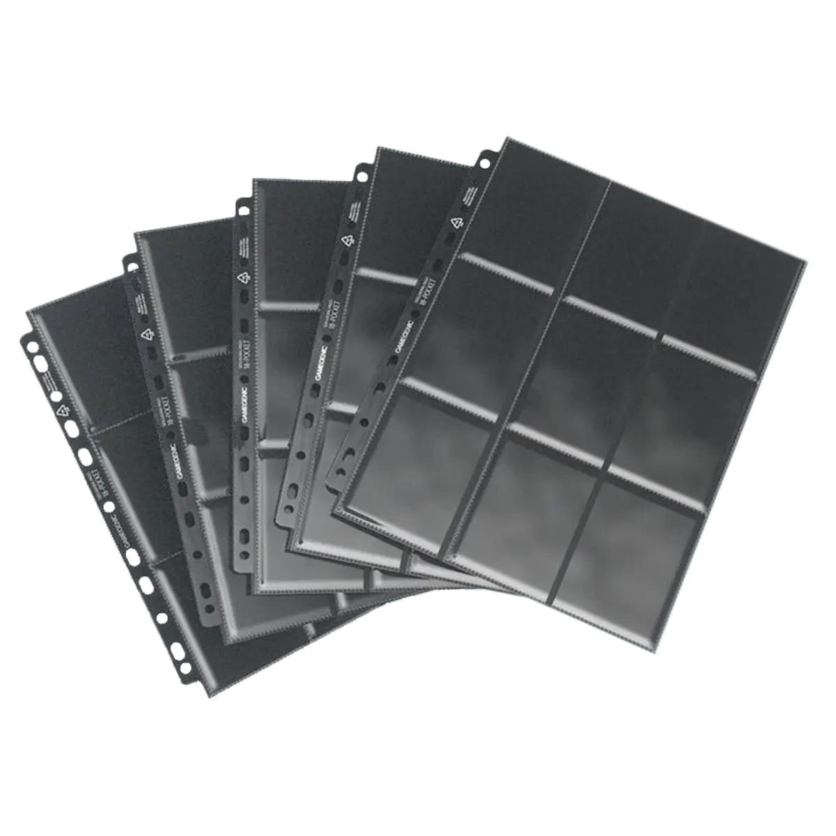 GameGenic: 18-Pocket Pages (10 stk.) Mappelommer Gamegenic Sort