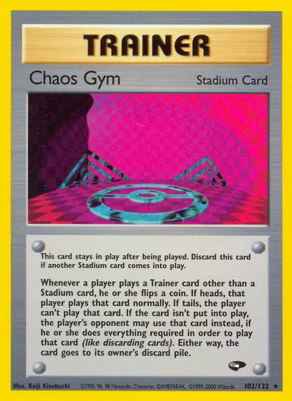 Chaos Gym⁣ - Gym Challenge⁣ (Rare)⁣ [102] English / Good / Normal