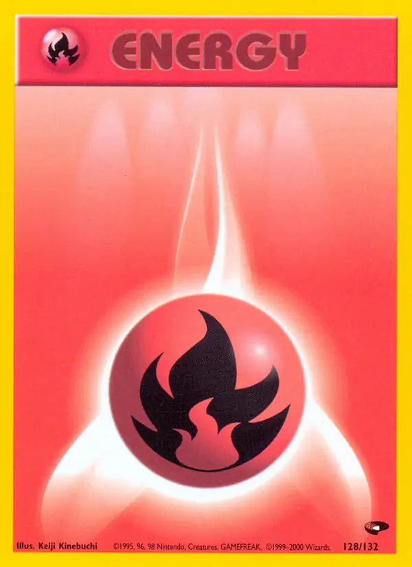 Fire Energy⁣ - Gym Challenge⁣ (Common)⁣ [128] English / Poor / Normal