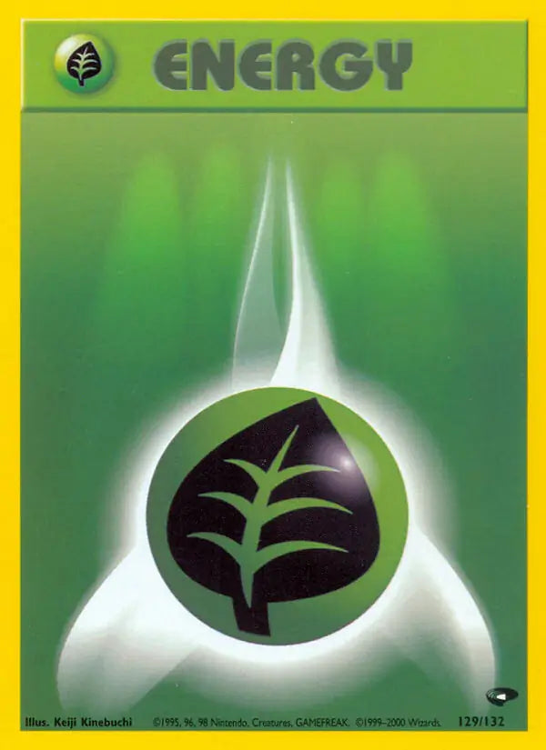 Grass Energy⁣ - Gym Challenge⁣ (Common)⁣ [129] English / Good / Normal