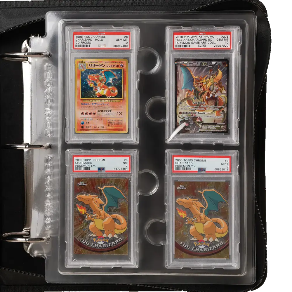 Gemloader: Premium Graded Card Binder - 4-Pocket (2x2) Tilbehør