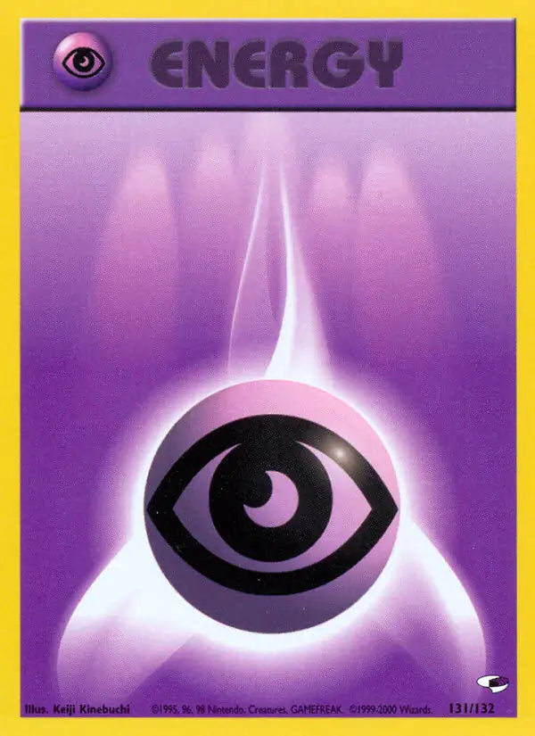 Psychic Energy⁣ - Gym Heroes⁣ (Common)⁣ [131] English / Near Mint / 1st-Edition