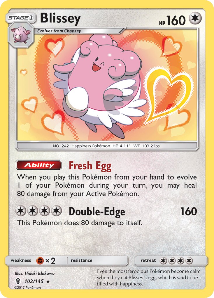 Blissey - Guardians Rising (Holo Rare) [GRI-102] English / Near Mint / Normal